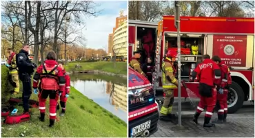 Dramat w centrum Wrocławia. Martwy człowiek w fosie