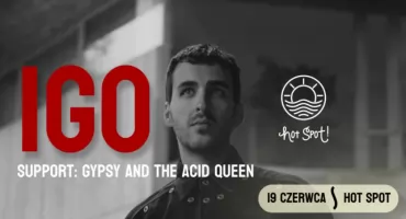 Koncert Igo na wrocławskiej plaży HotSpot