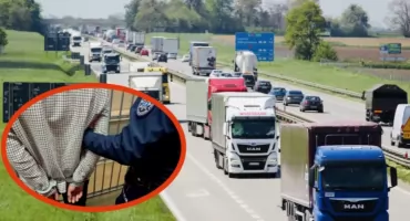 Pijany Ukrainiec bez prawa jazdy na autostradzie A4. A miał być w więzieniu!