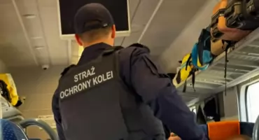 Awantura w pociągu. Agresywny pasażer z Wrocławia zatrzymany