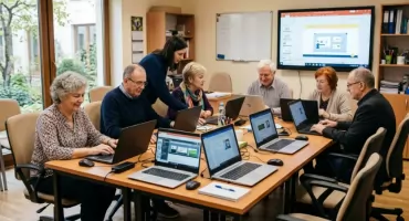 Internet dla seniora - darmowe warsztaty 55+