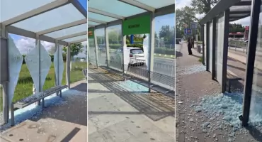 Wandale terroryzują Wrocław. Masowe zniszczenia przystanków w całym mieście