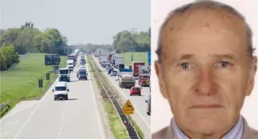 Pan Jan zaginął na parkingu przy A4 koło Wrocławia. Policja apeluje o pomoc