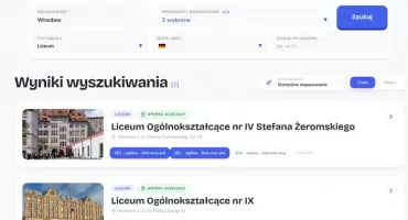 Ten portal skraca wybór liceum z trzech godzin do kilku sekund