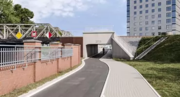 Dwa osiedla przedzielone nasypem kolejowym. Połączy je tunel, są chętni na jego zaprojektowanie