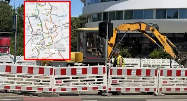  Ruszyły remonty torowisk w centrum Wrocławia. Potężne utrudnienia dla pasażerów i kierowców