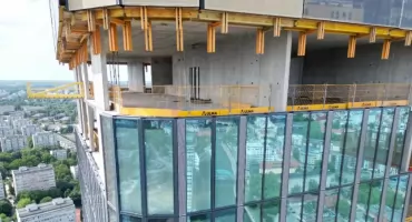 Drugi po Sky Tower drapacz chmur wyżej już nie urośnie. Zaglądamy na najwyższe piętra
