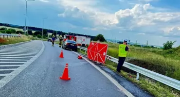 Koszmar na drodze. Motocyklista zginął w płomieniach