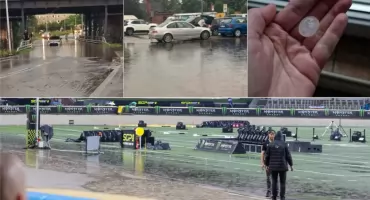 Deszcz, grad, wichura. Potężna burza przeszła przez Wrocław