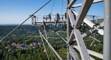 Najwyższa wieża widokowa w Polsce jest bliżej Wrocławia, niż myślisz
